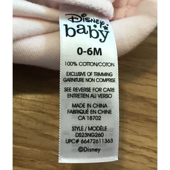 Disney Baby Minnie Mouse Hat Mittens & Booties Set 0-6M Pink Baby Shower Gift - Picture 3 of 7
